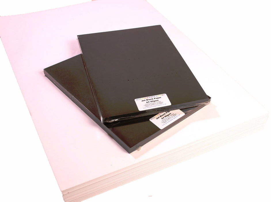 Jet Black Paper 80gsm and 120gsm.