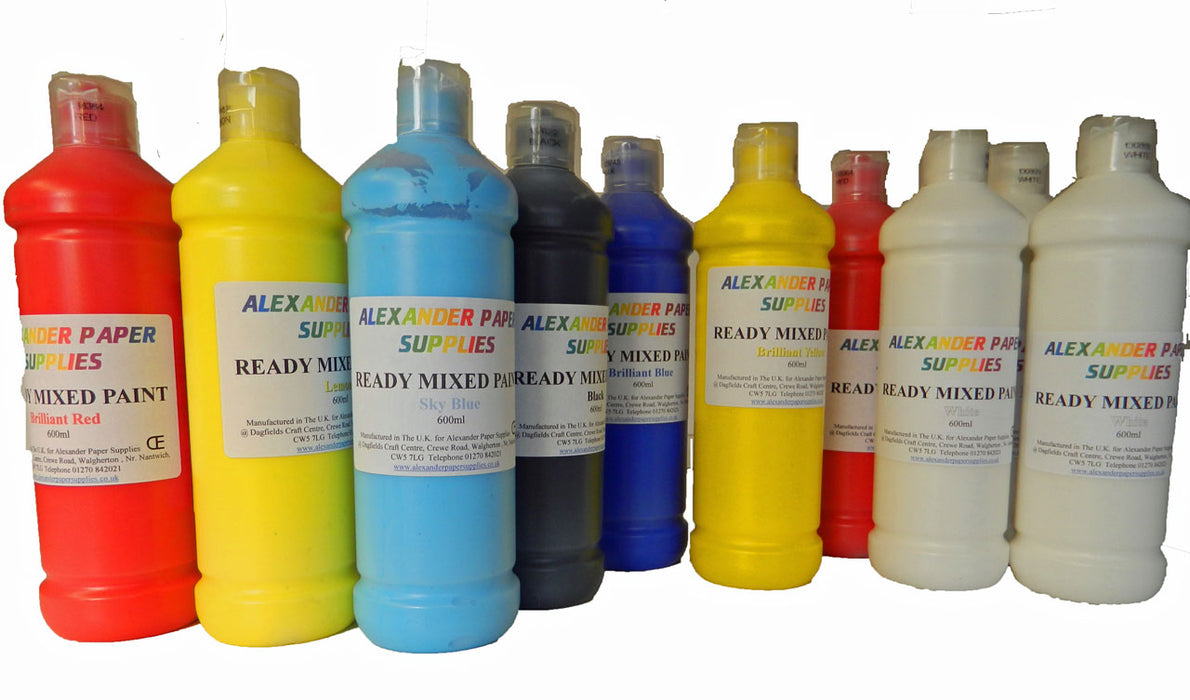 Ready Mixed Paint Colour mixing set