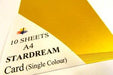 10 Sheets A4 StarDream Gold