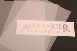 Alexander Paper Tracing Paper | Alexander Paper Supplies