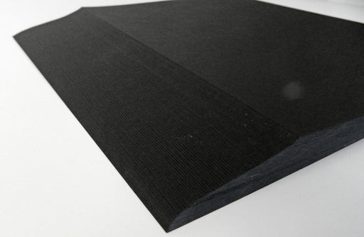 Sheets of black card