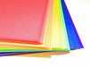 selection of bright coloured card 160gsm in various colours