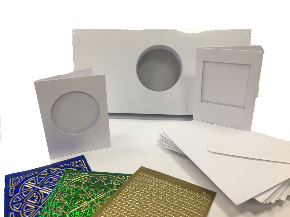 Aperture cards, envelopes and Peel of stickers