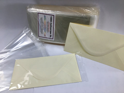 Pack of 1000 DL size Cellobags
