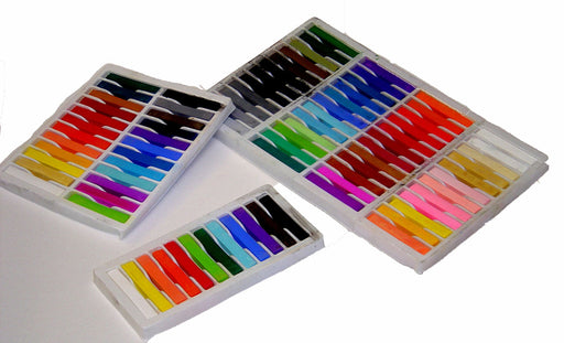 Selection of chalk pastels in various colours