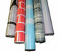 5 rolls of background display paper with various designs