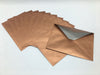 Bronze envelopes 7" x 5"