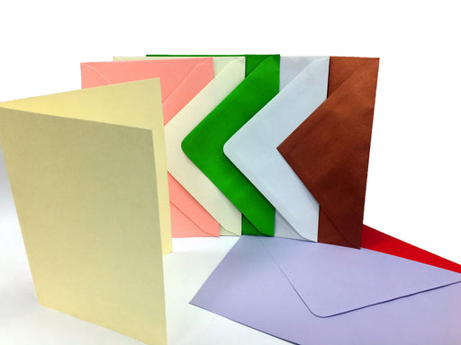 Assorted colour envelopes 7" x 5"
