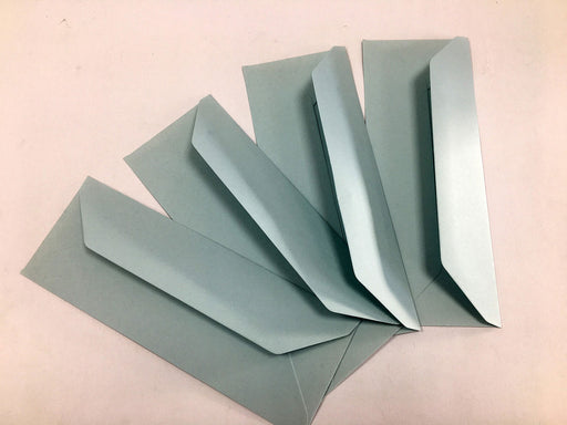 Envelopes 79 x 216mm in pastel blue
