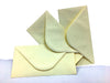 3 Cream DL size envelopes