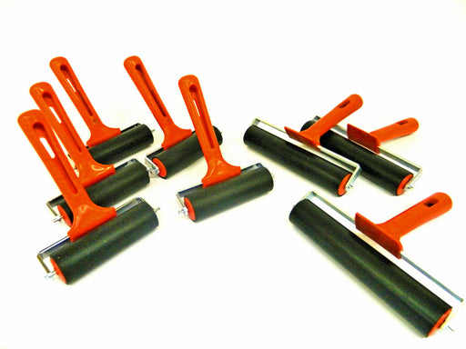Selection of brayer ink rollers