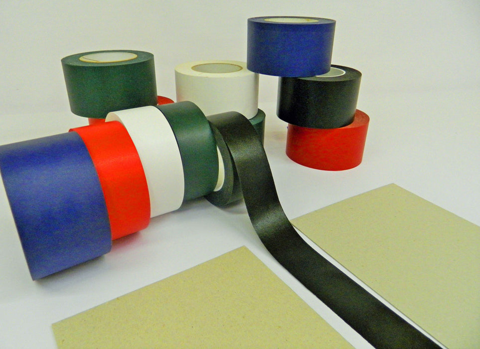 Self-Adhesive Linson rolls in various colours.