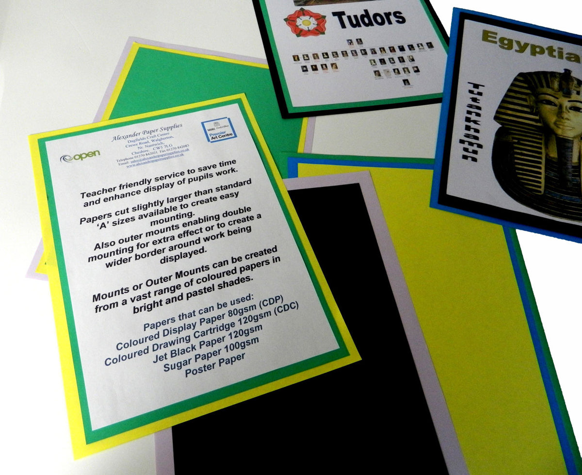 Ready Made Mounting Paper | Alexander Paper Supplies