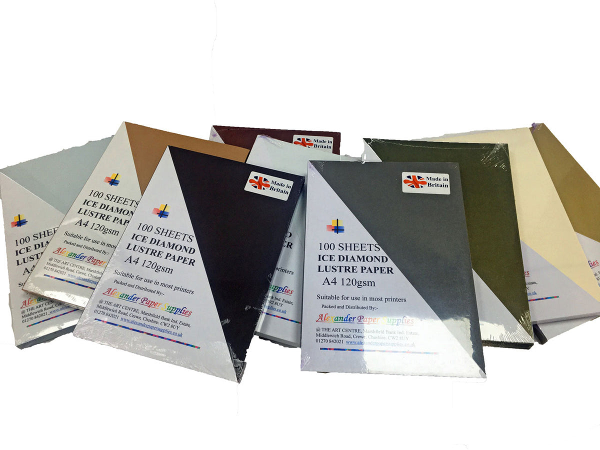 Double Sided Pearlescent Paper | Alexander Paper Supplies