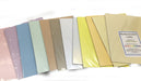 Packs of Pastel colours Pearlescent card