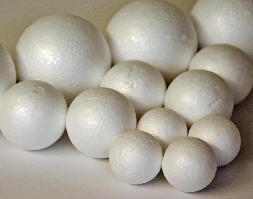 Polystyrene balls in mixed sizes