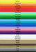 Colour swatch of poster paper colours