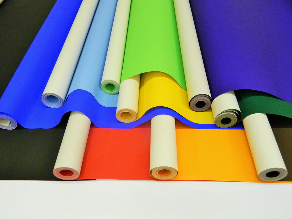 Rolls of 10m poster frieze paper