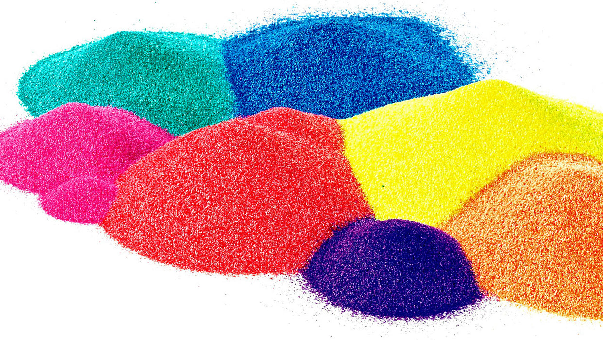 Coloured sand 220g in various colours