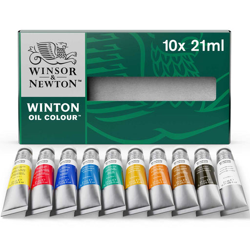 Winsor & Newton Oil colour set of 10 tubes