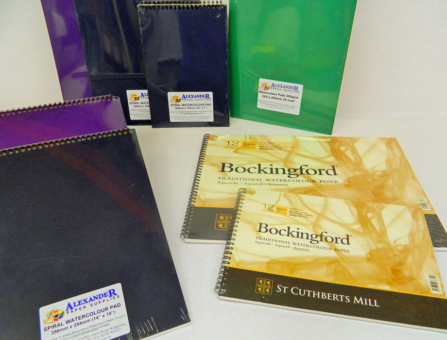 Bockingford Spiral Bound Watercolor Pads