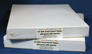 White Paper 80gsm 250 Sheets A4